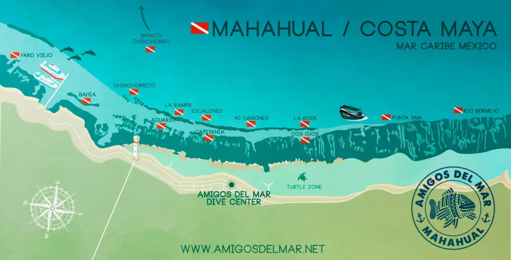 Mahahual / Costa Maya Dive Sites
